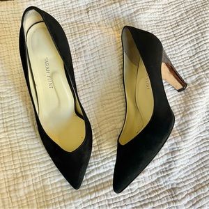 Sarah Flint | Black Jay Pump Tortoiseshell Heels